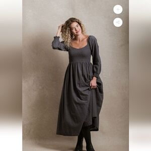 Neuflora Dusty Blue Milan Dress Size XS NWT